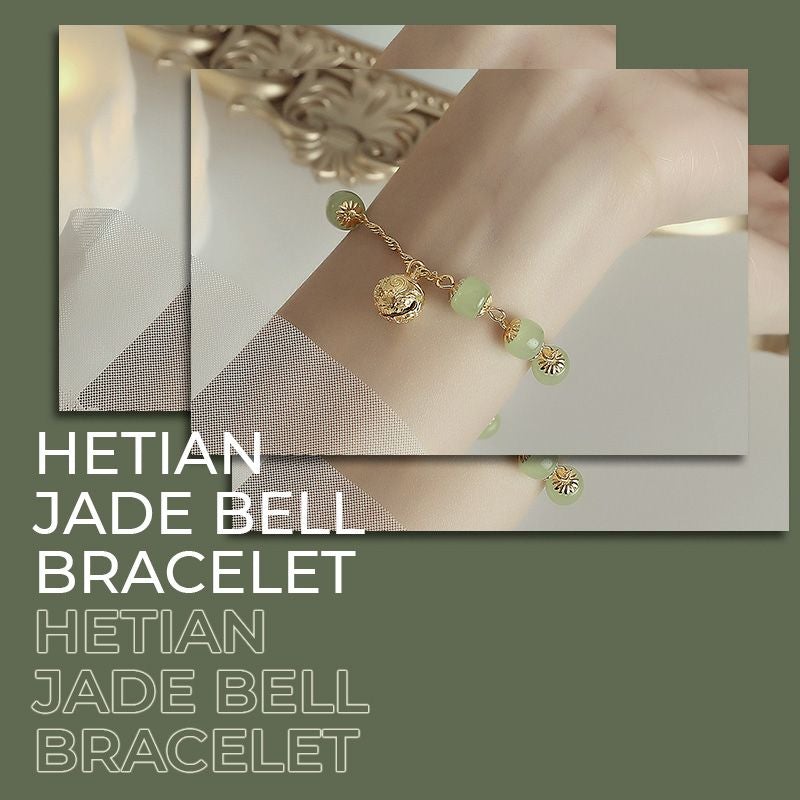 Hetian Jade Bell Bracelet （Good luck in the new year）