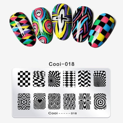 Nail Print Template Set（45% OFF）