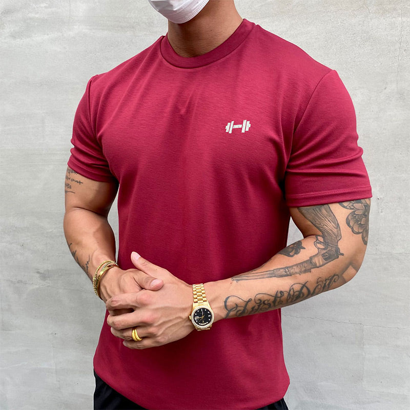 SPORTS SHIRT IN PURE ELASTIC COTTON