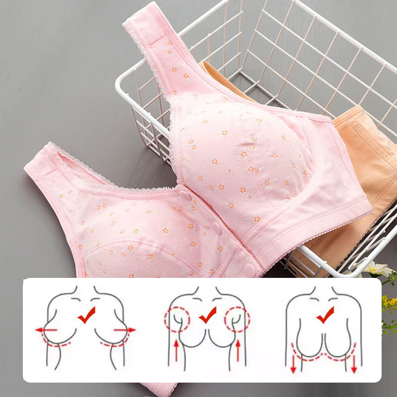 Front Closure Tank Top Bra for Breastfeeding