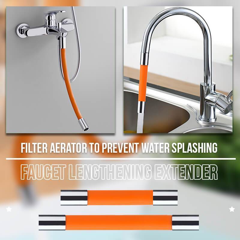 Universal Rotating External Booster Faucet Extender