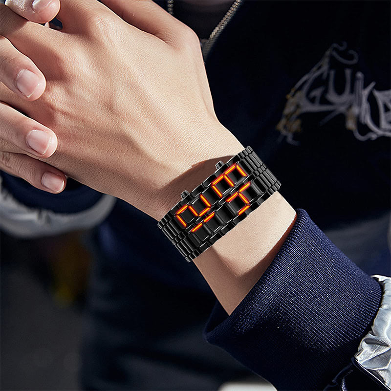 Men's LED Digital Bracelet Watch