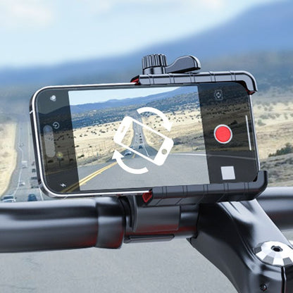 Shock-proof Bike Phone Mount Holder with Knob Locking