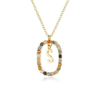 🔥STERLING SILVER GOLD LETTERS