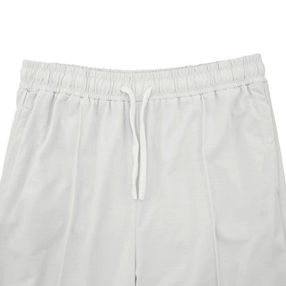 Men's Drawstring Waist Straight-Leg Pants