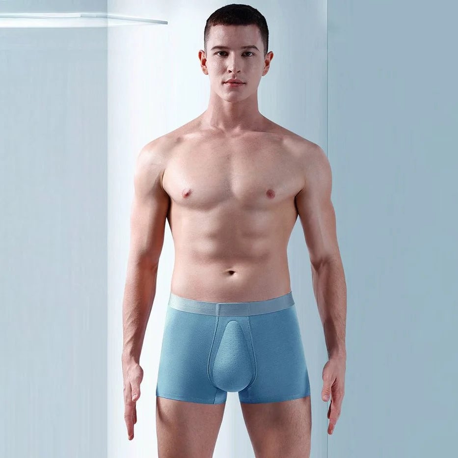 Summer Hot Sale⚡Men‘s Organic Latex Support Pouch Trunks