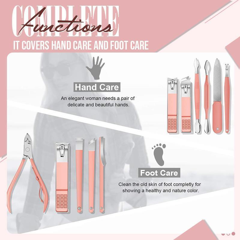 16 PCS Nail Care Set（Ten colors）