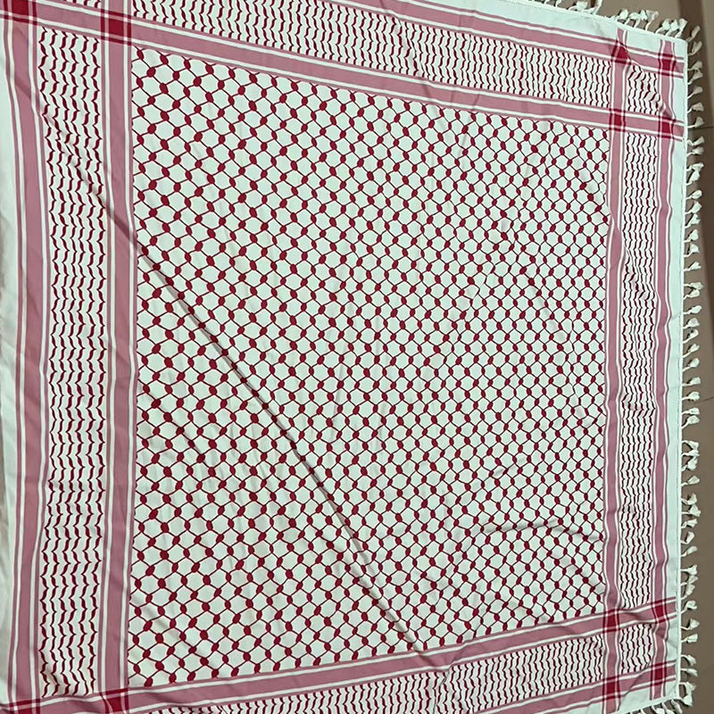 Four-sided Fringed Fashionable Headscarf