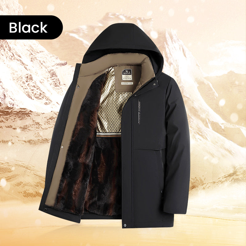 💖Men’s Thermal Hooded Parka Coat