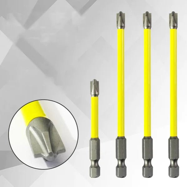 Cross and Slotted Screwdriver Bits for Electricians