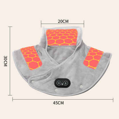 🔥Electric Neck and Shoulder Heating Pad with Vibration