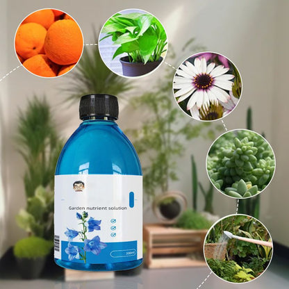 Concentrated Nutrient Solution for Flowers and Plants