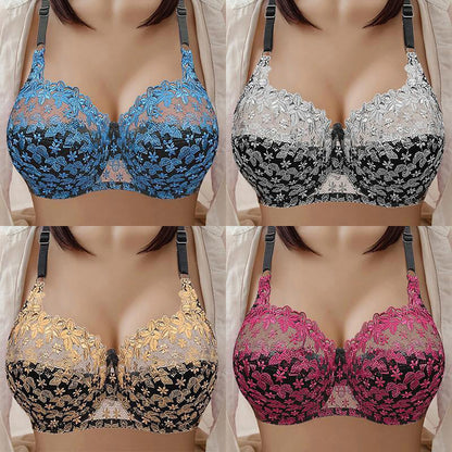 Best Gift For Her - New Women Comfort Soft Breathable Wire Free Plus Size Bra