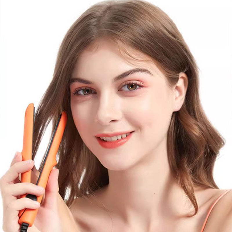 2-in-1 Mini Curling Wand & Flat Iron Hair Straightener🔥