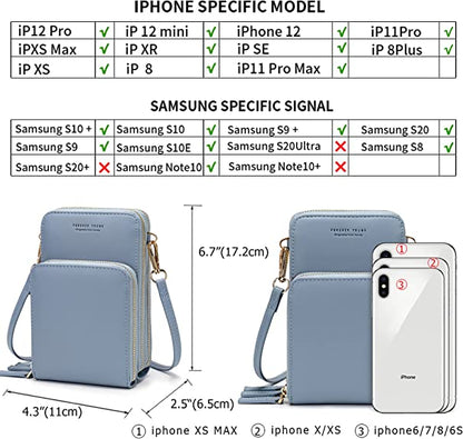 Multifunctional Crossbody Phone Wallet