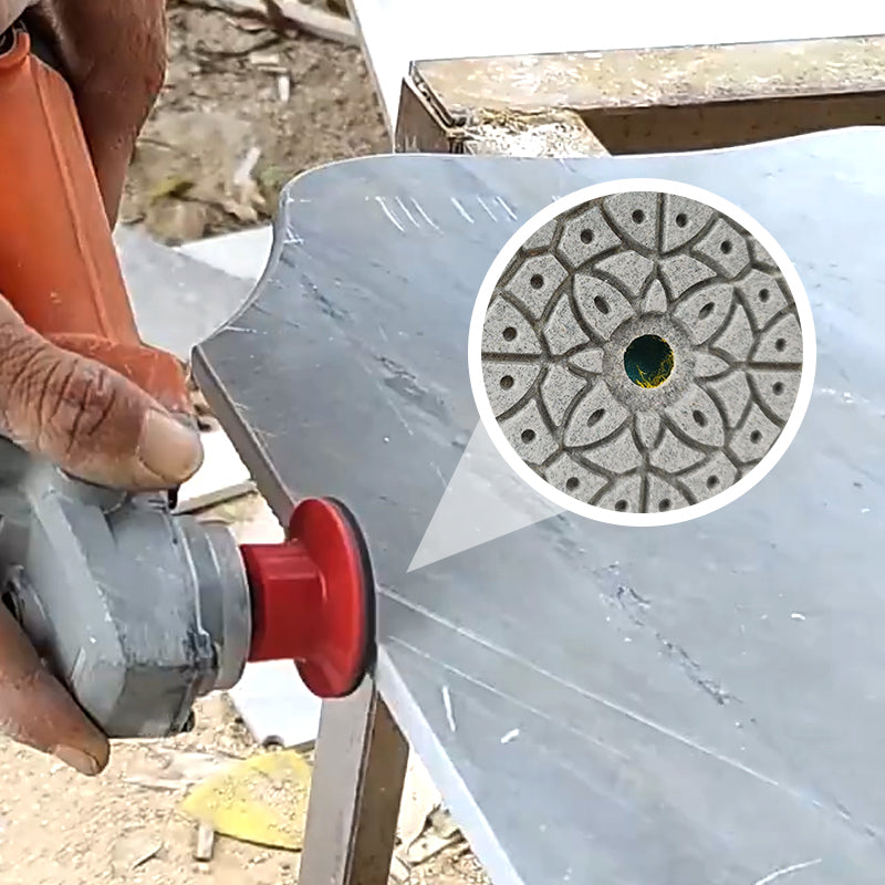 Sharp and Durable Concrete Polishing Pad for Renovation