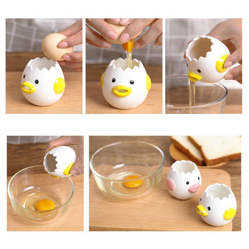 Cartoon Egg White Separator