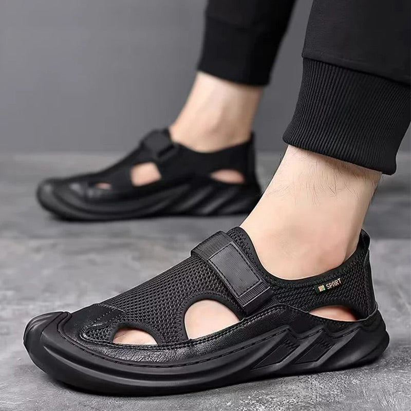 Men's Summer Casual Breathable Mesh Soft Sole Sandals