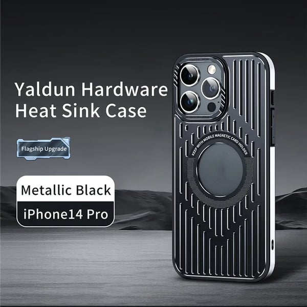 Aluminum Alloy Heat Dissipation Magnetic Phone Case