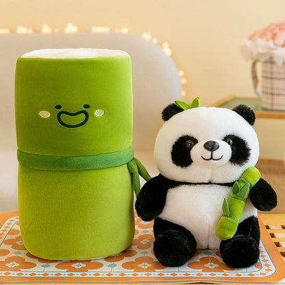 Funny Gifts - Cute Bamboo Panda Soft Plush Doll