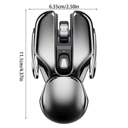 Wireless Ergonomics Metal Mouse