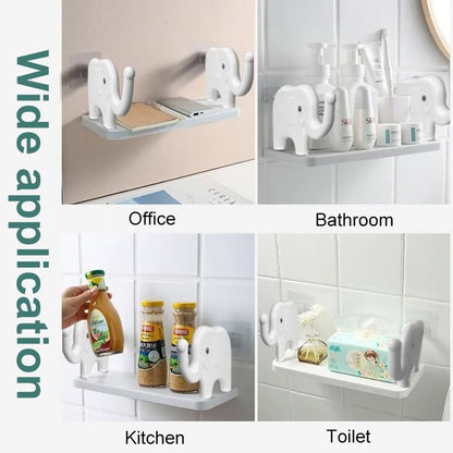 Multifunctional Elephant Storage Shelf