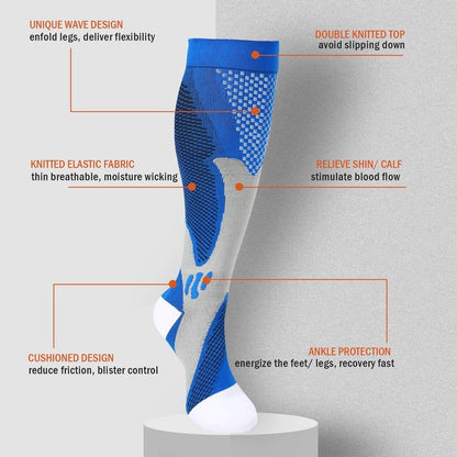 High Graduated Compression Socks