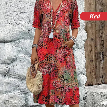 💥Safari Chic Leopard Dress