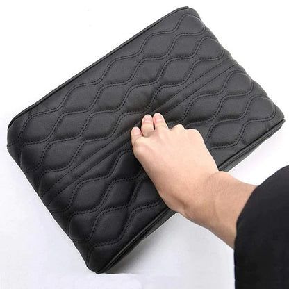 Memory Foam Leather Car Armrest Box Pad