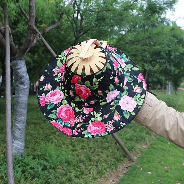 Fashionable Bamboo Fan Hat