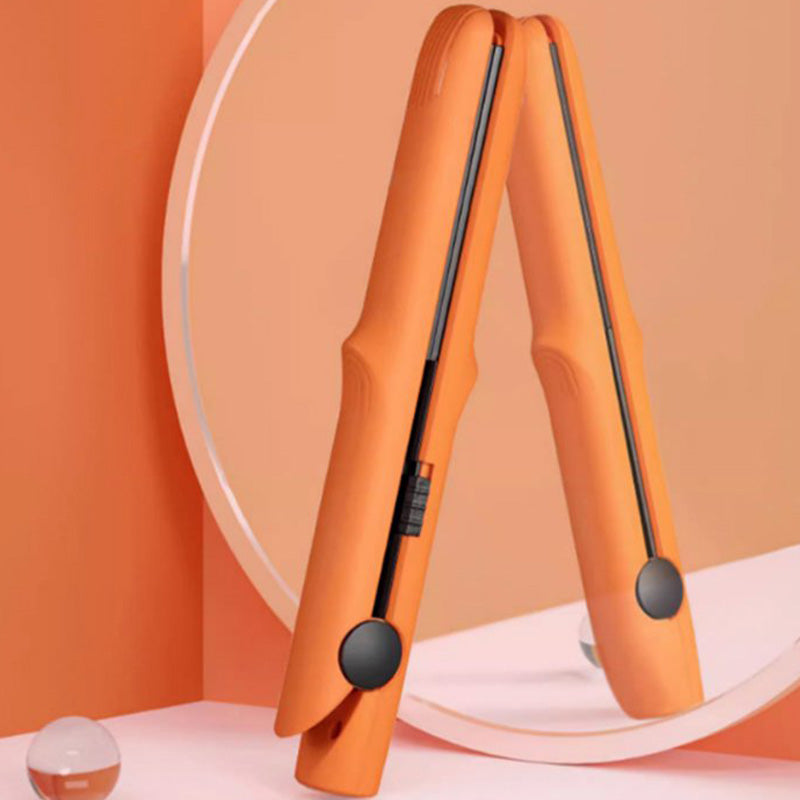 2-in-1 Mini Curling Wand & Flat Iron Hair Straightener🔥