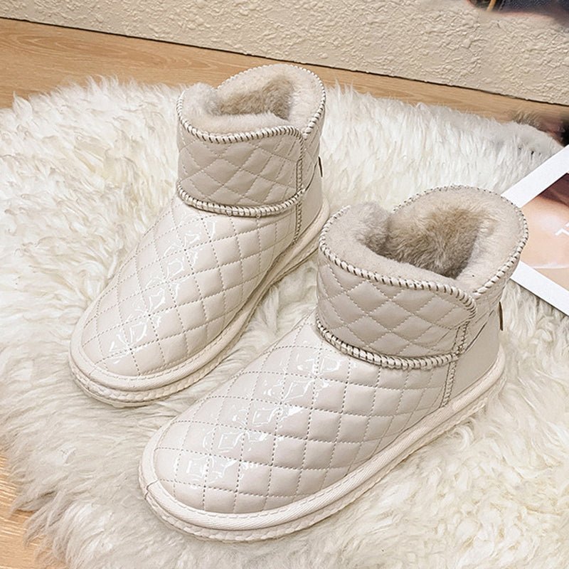 Best Gift for Her - Women's Warm One-Piece Snow Boots