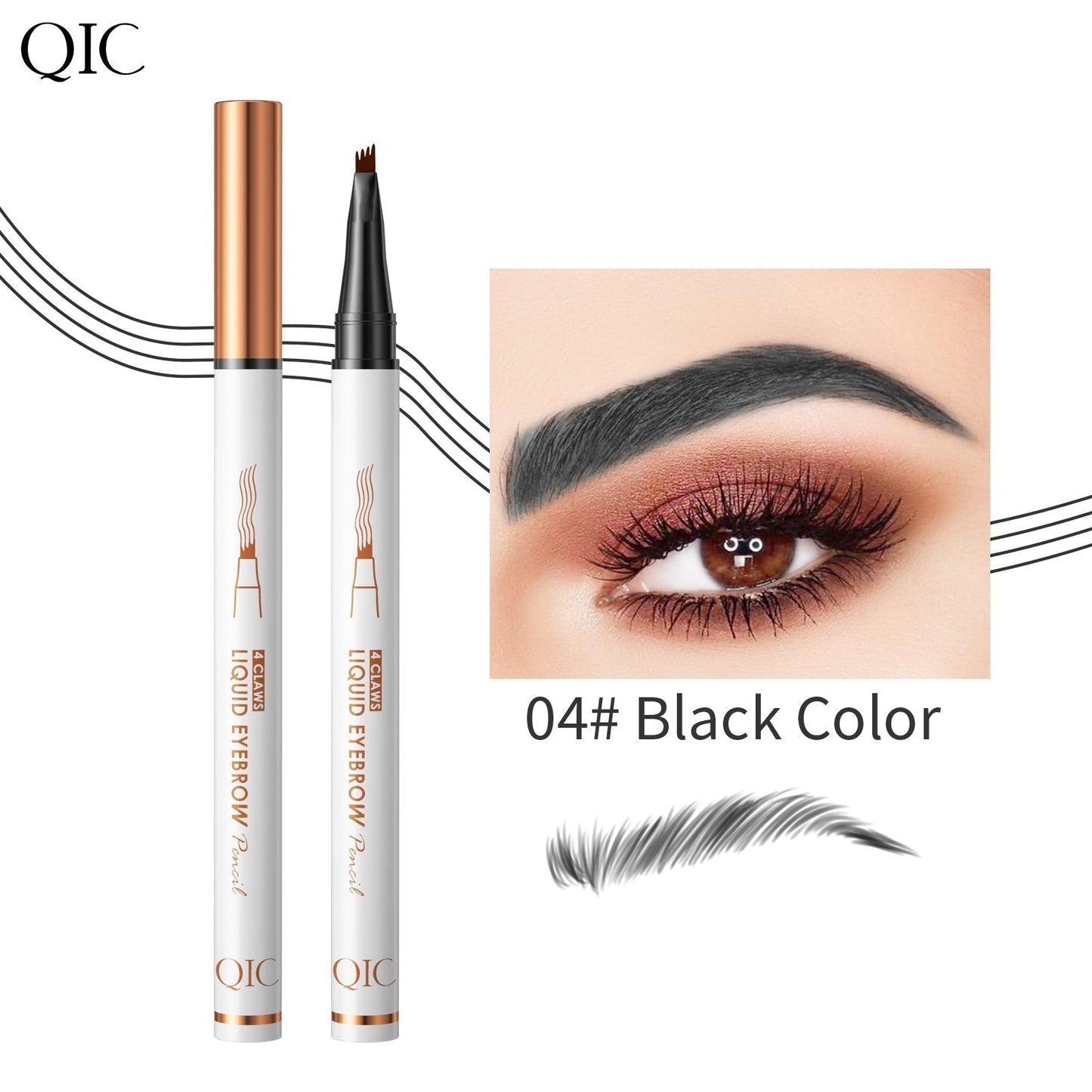 Liquid Smudge-proof Natural Eyebrow Pencil-BUY 1 GET 1 FREE