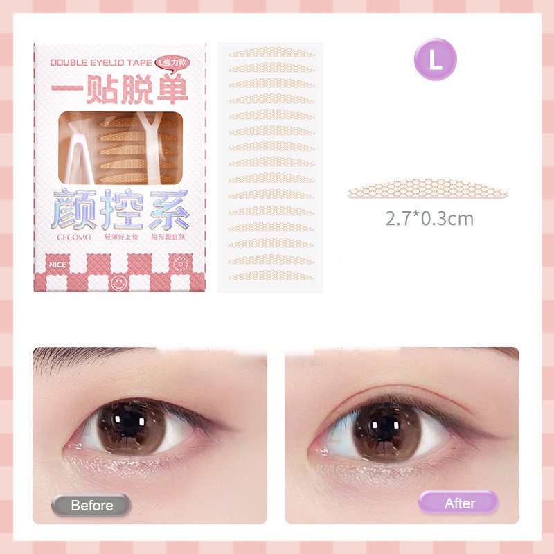 【One Sticker To Double Eyelid】Simulation Invisible Lace Double Eyelid Sticker