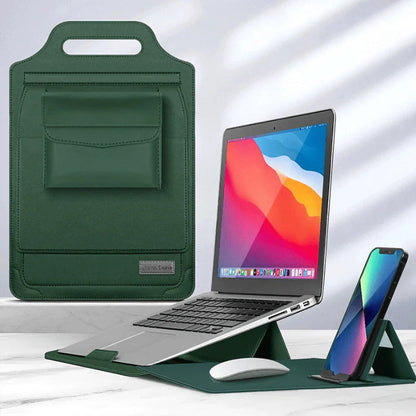 Laptop Bag Set with Adjustable Laptop Stand & Phone Stand