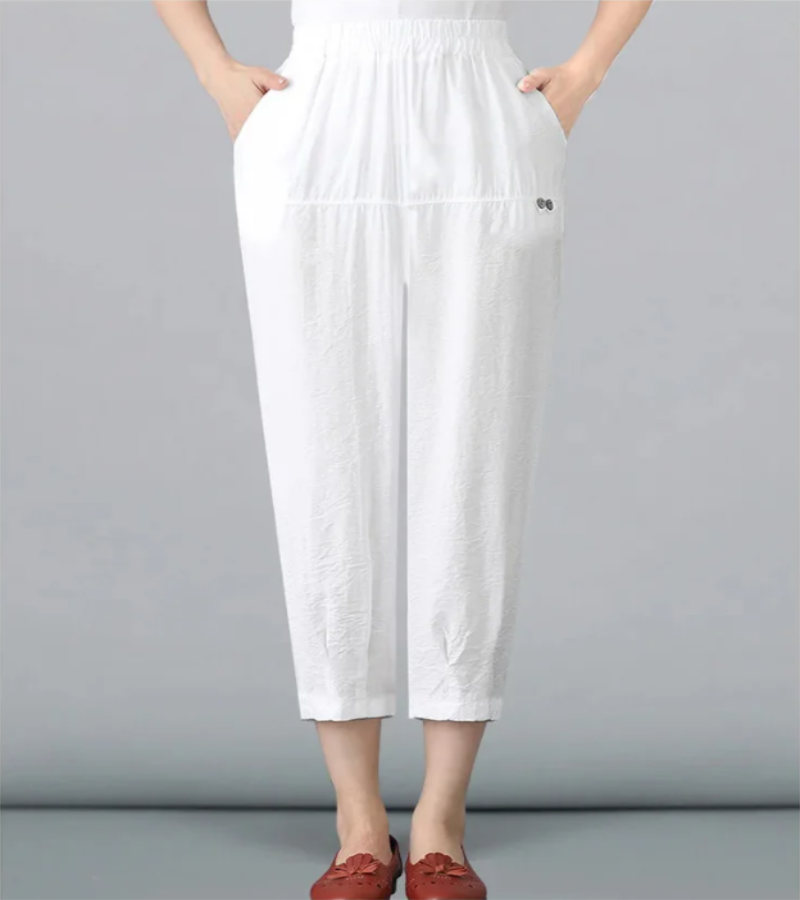 Women’s Thin Cotton Linen Harem Pants