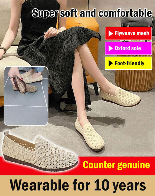 Soft-soled Hollow Women's Shoes