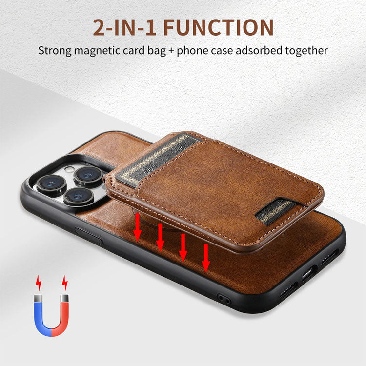 2-in-1 Detachable Wallet Case for iPhone 13 14 15 Series