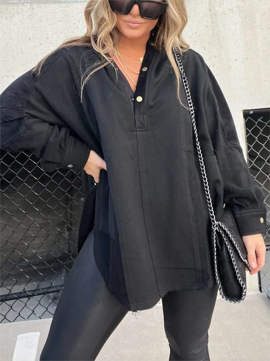 OVERSIZED HOODIE WITH POCKETS