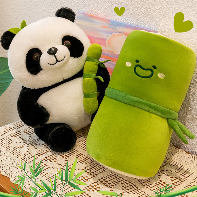 Funny Gifts - Cute Bamboo Panda Soft Plush Doll