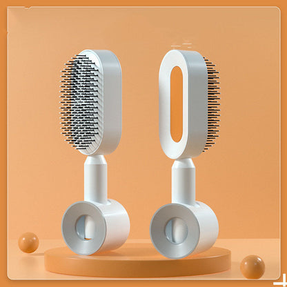 Self Cleaning Pressed Airbag Comb