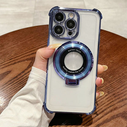 🔥Magnetic Lens Protective Phone Case with Stand