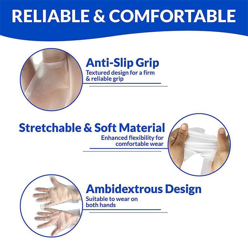 Disposable TPE Labor Gloves (100PCS)