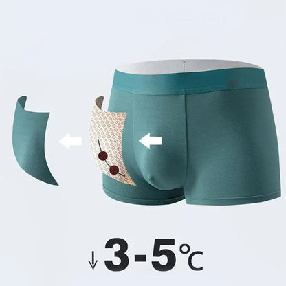 Men's Summer Magnetic Ice Cool Anti-bacterial Underwear