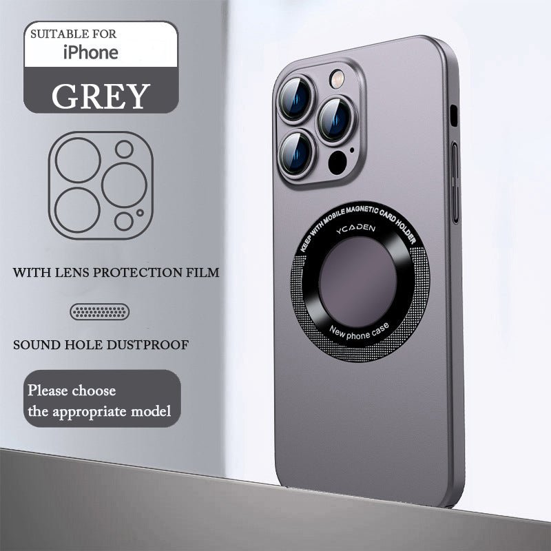 Magnetic Leakage Mark Dustproof Net Case Cover For iPhone