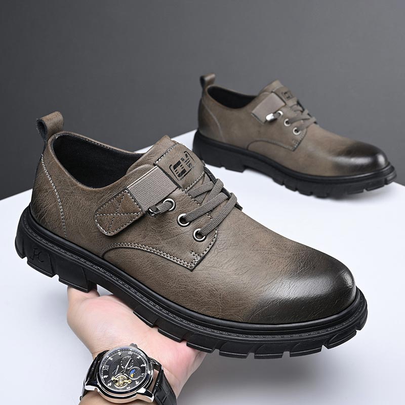 Men’s Vintage Cargo Leather Shoes