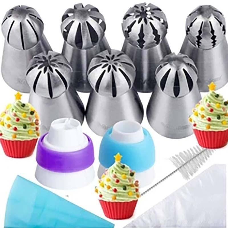 Cake Decor Piping Tips（7 PCS）