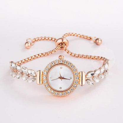 Women’s Trendy Elegant Round Dial Quartz Watch