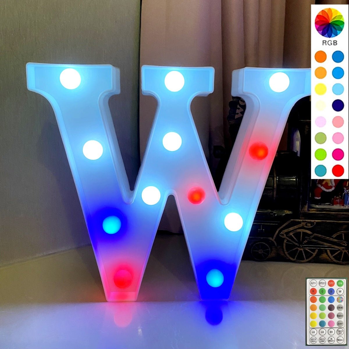 Colorful LED Marquee Letter Lights