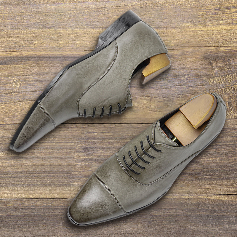 Perfect Gift-High-End Pointed Leather Men's Business Shoes